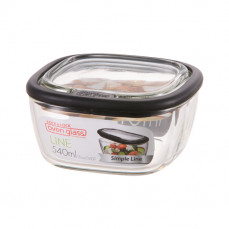 Heat resistant glass container 540 ml